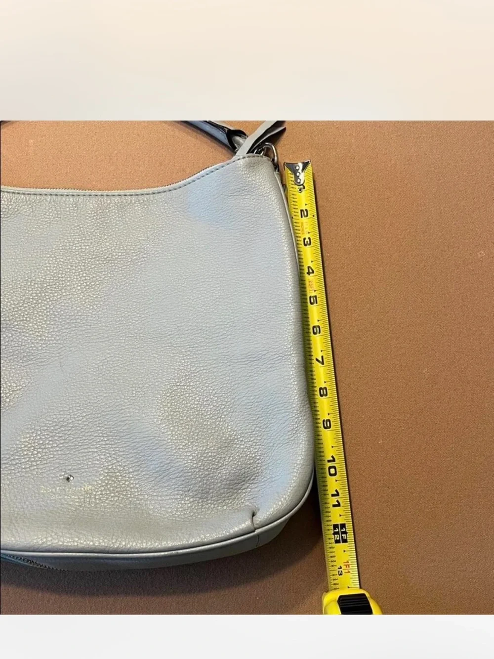 Soft Blue Leather Kate Spade Bag - Classic Women's Handbag